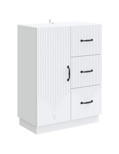 Credenza Bianco 66 x 34,5 x 87 cm Legno ingegnerizzato