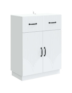 Credenza Bianco 66 x 34,5 x 87 cm Legno ingegnerizzato