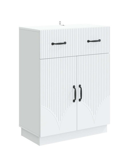 Credenza Bianco 66 x 34,5 x 87 cm Legno ingegnerizzato