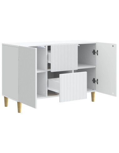 Credenza Bianco 89 x 34,5 x 60 cm Legno ingegnerizzato