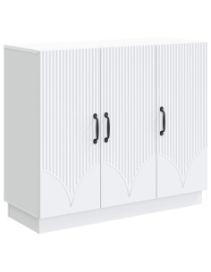 Credenza Bianco 89 x 34,5 x 77 cm Legno ingegnerizzato