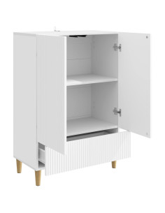 Credenza Bianco 66 x 34,5 x 95 cm Legno ingegnerizzato 2