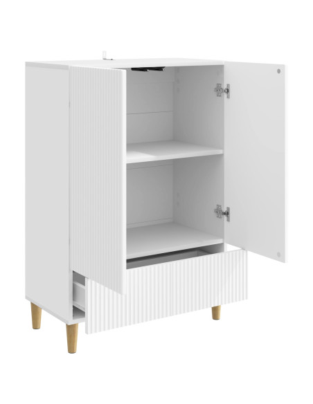 Credenza Bianco 66 x 34,5 x 95 cm Legno ingegnerizzato
