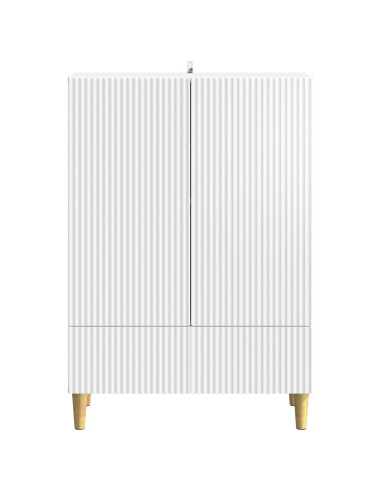 Credenza Bianco 66 x 34,5 x 95 cm Legno ingegnerizzato