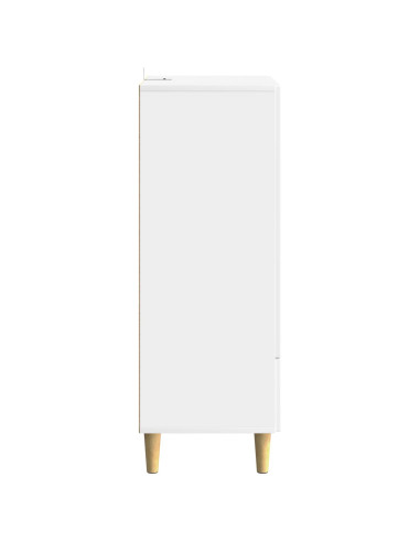 Credenza Bianco 66 x 34,5 x 95 cm Legno ingegnerizzato