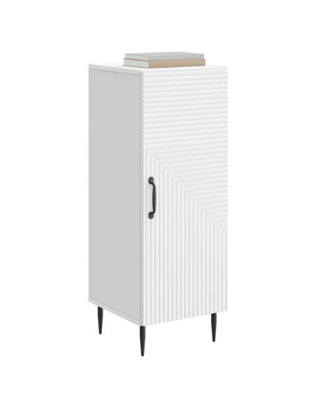 Credenza Bianco 33 x 34,5 x 89,5 cm Legno ingegnerizzato