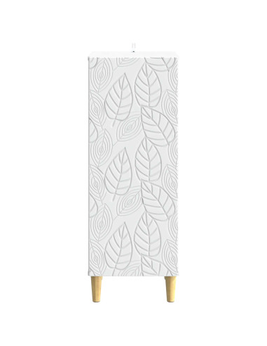 Credenza Bianco 33 x 34,5 x 90 cm Legno ingegnerizzato