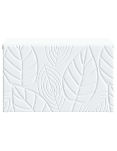 Mobiletto da notte a muro Bianco 49 x 34,5 x 20 cm