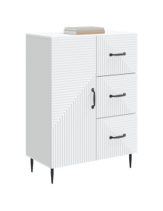 Credenza Bianco 66 x 34,5 x 89,5 cm Legno ingegnerizzato 2