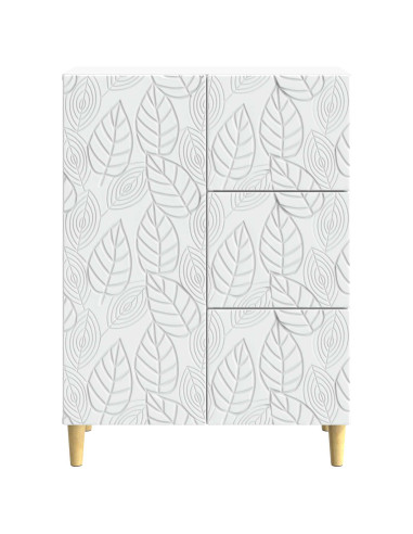 Credenza Bianco 66 x 34,5 x 90 cm Legno ingegnerizzato