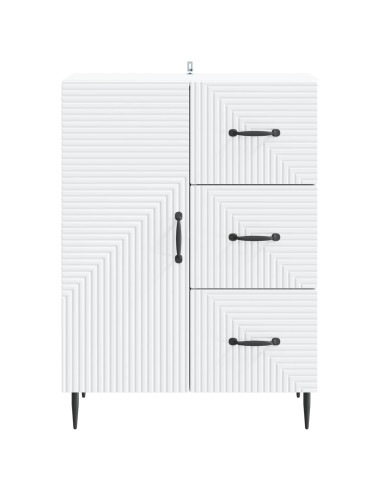 Credenza Bianco 66 x 34,5 x 89,5 cm Legno ingegnerizzato