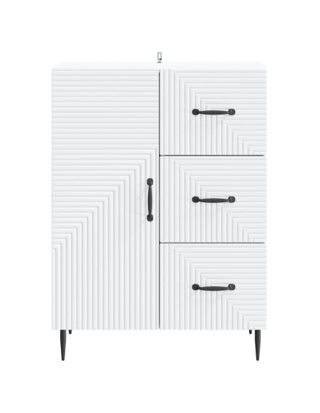 Credenza Bianco 66 x 34,5 x 89,5 cm Legno ingegnerizzato