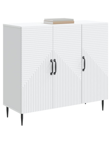Credenza Bianco 89 x 34,5 x 80 cm Legno ingegnerizzato