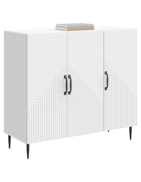 Credenza Bianco 89 x 34,5 x 80 cm Legno ingegnerizzato
