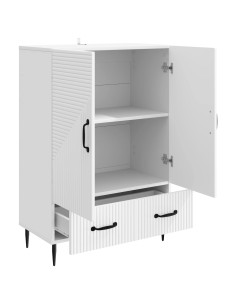 Credenza Bianco 66 x 34,5 x 95 cm Legno ingegnerizzato 2