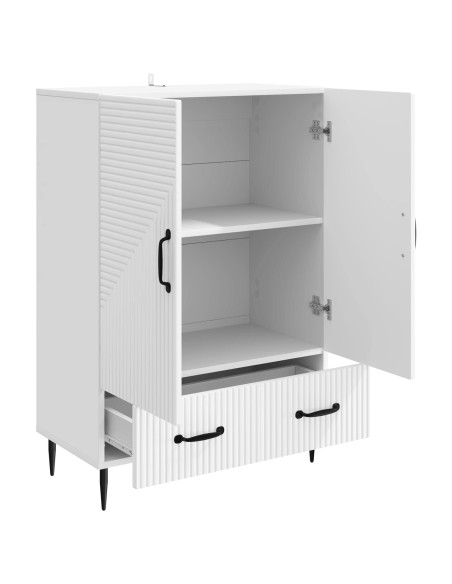 Credenza Bianco 66 x 34,5 x 95 cm Legno ingegnerizzato