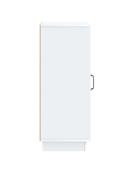 Credenza Bianco 33 x 34,5 x 87 cm Legno ingegnerizzato