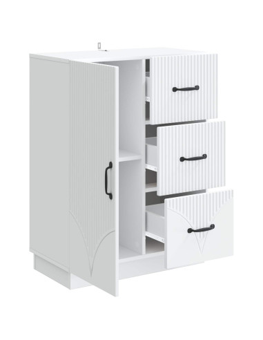 Credenza Bianco 66 x 34,5 x 87 cm Legno ingegnerizzato