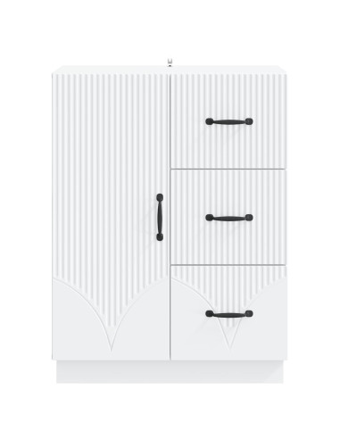 Credenza Bianco 66 x 34,5 x 87 cm Legno ingegnerizzato