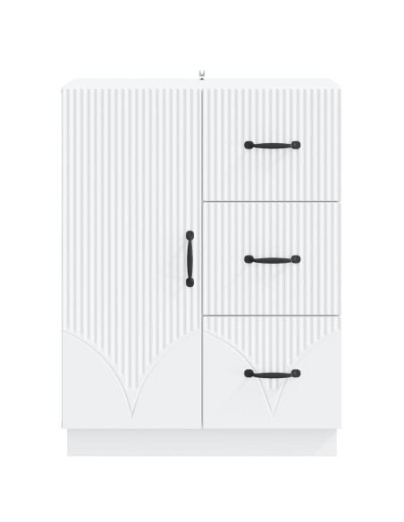 Credenza Bianco 66 x 34,5 x 87 cm Legno ingegnerizzato