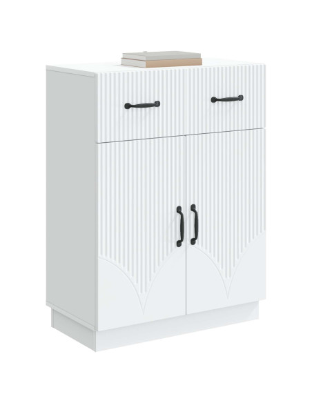 Credenza Bianco 66 x 34,5 x 87 cm Legno ingegnerizzato