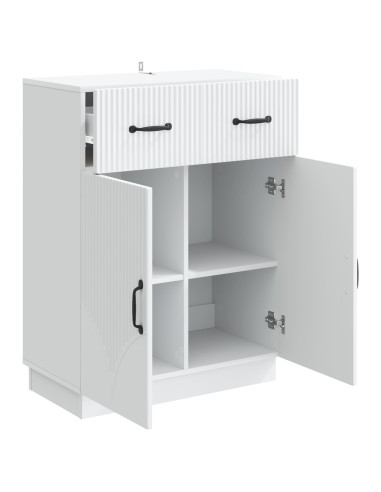 Credenza Bianco 66 x 34,5 x 87 cm Legno ingegnerizzato