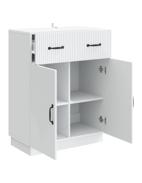 Credenza Bianco 66 x 34,5 x 87 cm Legno ingegnerizzato