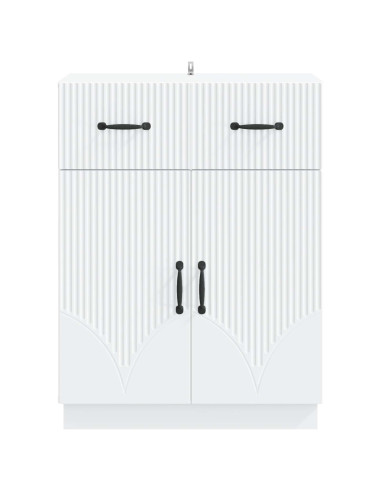 Credenza Bianco 66 x 34,5 x 87 cm Legno ingegnerizzato