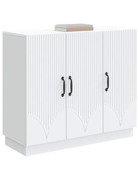 Credenza Bianco 89 x 34,5 x 77 cm Legno ingegnerizzato