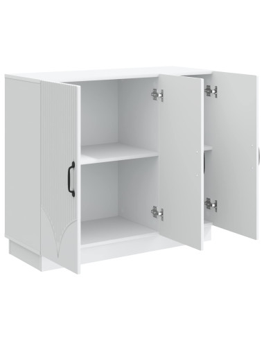 Credenza Bianco 89 x 34,5 x 77 cm Legno ingegnerizzato