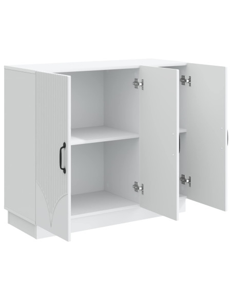 Credenza Bianco 89 x 34,5 x 77 cm Legno ingegnerizzato