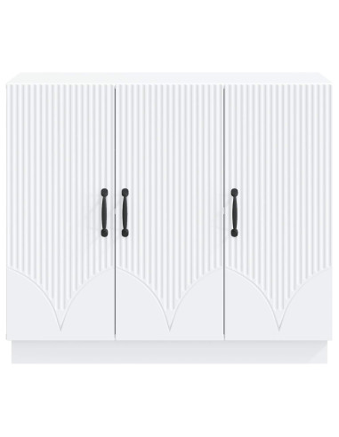 Credenza Bianco 89 x 34,5 x 77 cm Legno ingegnerizzato