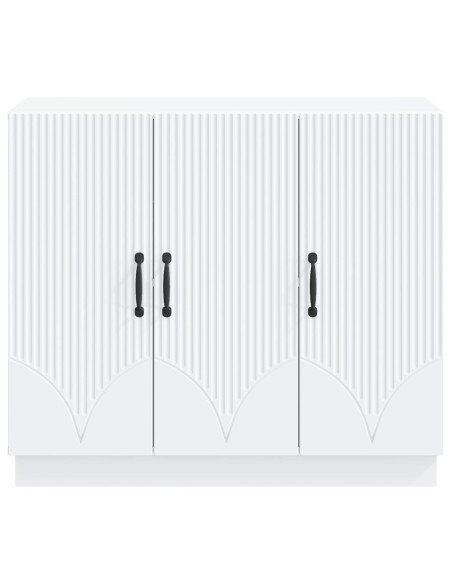 Credenza Bianco 89 x 34,5 x 77 cm Legno ingegnerizzato