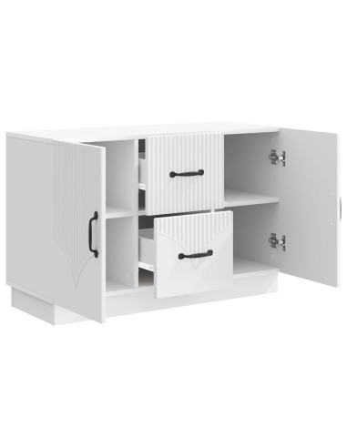 Credenza Bianco 89 x 34,5 x 57 cm Legno ingegnerizzato