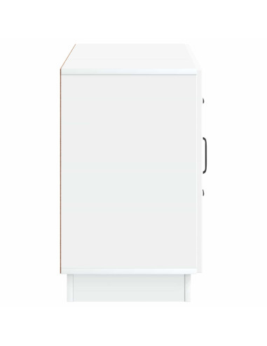 Credenza Bianco 89 x 34,5 x 57 cm Legno ingegnerizzato