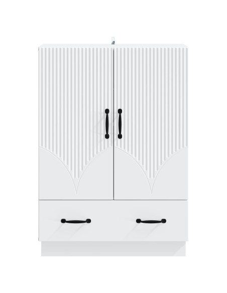 Credenza Bianco 66 x 34,5 x 92 cm Legno ingegnerizzato