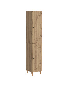 Set di armadi 2 pcs Rovere Artigianale Legno ingegnerizzato