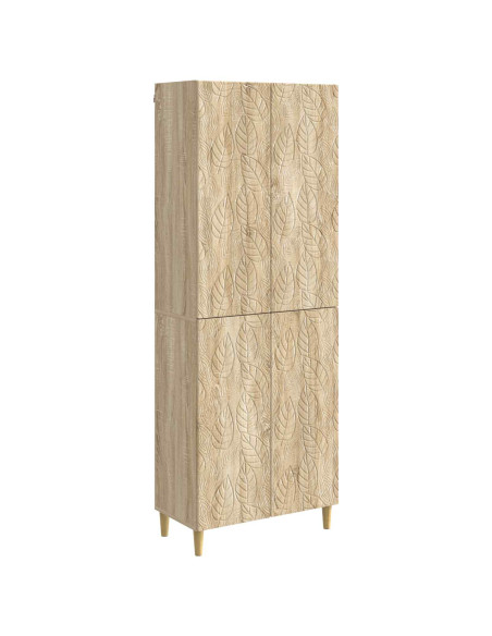 Set di armadi 2 pcs Rovere Sonoma Legno ingegnerizzato