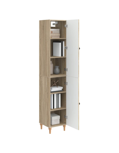 Set di armadi 2 pcs Rovere Sonoma Legno ingegnerizzato