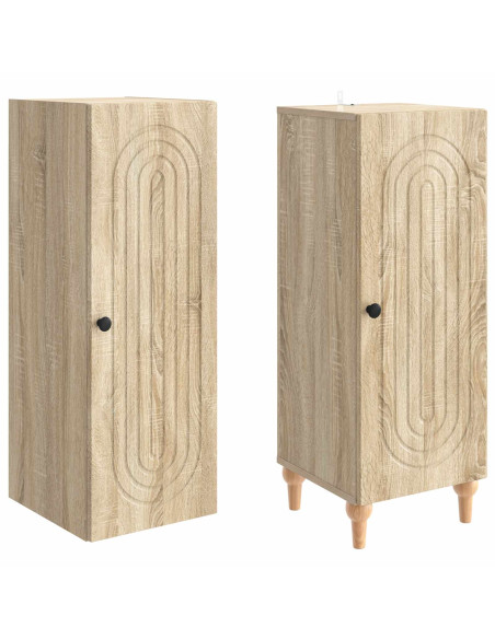 Set di armadi 2 pcs Rovere Sonoma Legno ingegnerizzato