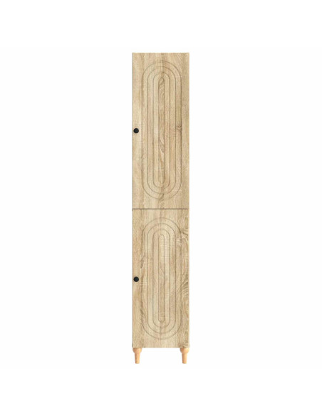 Set di armadi 2 pcs Rovere Sonoma Legno ingegnerizzato