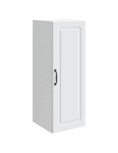 Mobiletto a muro Bianco 33 x 34,5 x 90 cm Legno ingegnerizzato