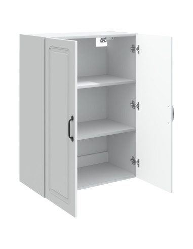 Mobiletto a muro Bianco 66 x 34,5 x 90 cm Legno ingegnerizzato