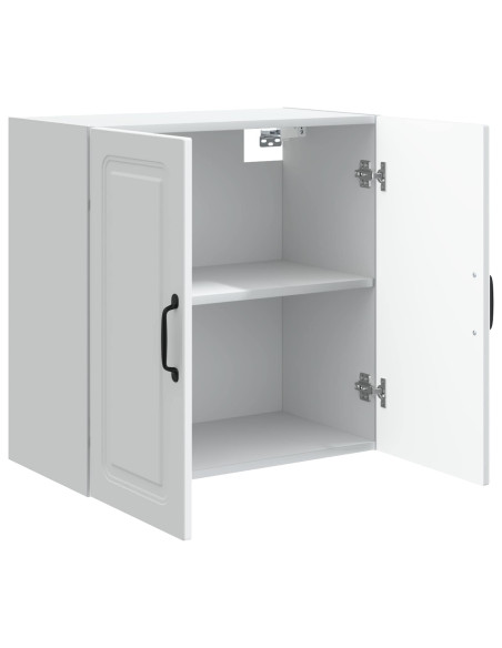 Mobiletto a muro Bianco 59 x 31 x 60 cm Legno ingegnerizzato