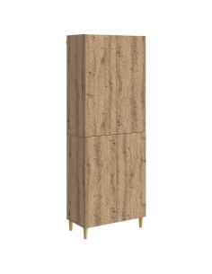 Set di armadi 2 pcs Rovere Artigianale Legno ingegnerizzato