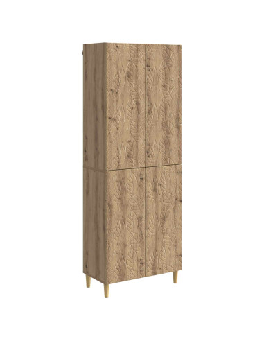 Set di armadi 2 pcs Rovere Artigianale Legno ingegnerizzato