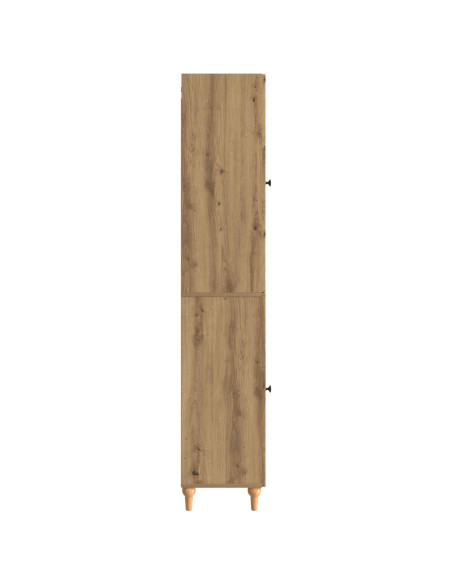 Set di armadi 2 pcs Rovere Artigianale Legno ingegnerizzato