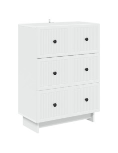 Mobile con Cassetti Bianco 66 x 34,5 x 90 cm