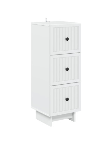 Mobile con Cassetti Bianco 33 x 34,5 x 90 cm