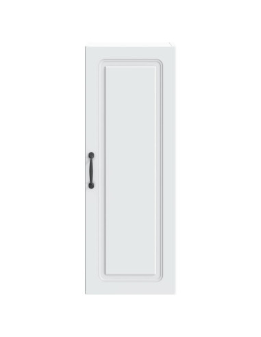 Mobiletto a muro Bianco 33 x 34,5 x 90 cm Legno ingegnerizzato